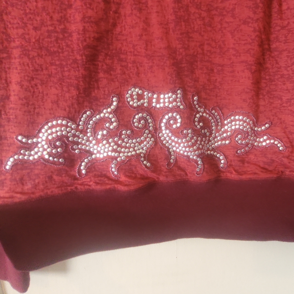 Cruel Girl Red Zip Hoodie